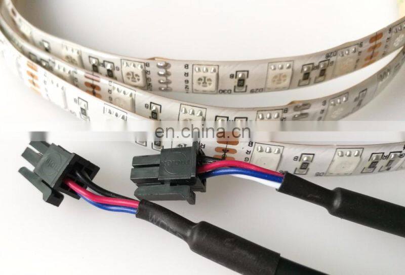 GRILIGHT 12V grb 4 pin MOLEX JST TE connector cable custom length led strip