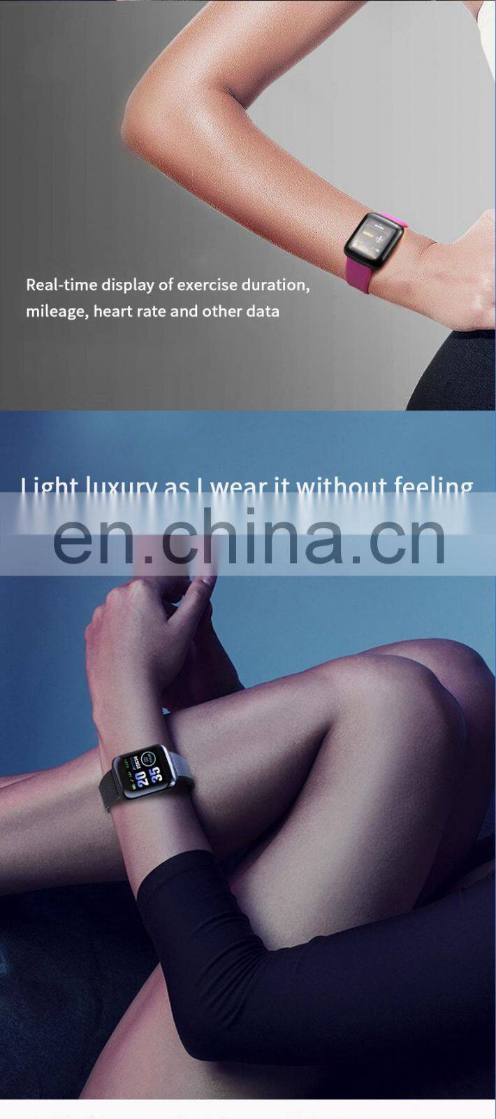 New Product 116Plus Smart Watch 2019 Hot Sale Mens Women Sports Fitness Wrist Waterproof Bracelet Bluetooth Android Watch Band