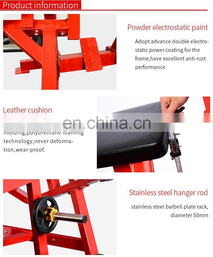 Dezhou hot sale commercial fitness gym equipment YW-1635 iso-lateral horizontal bench press