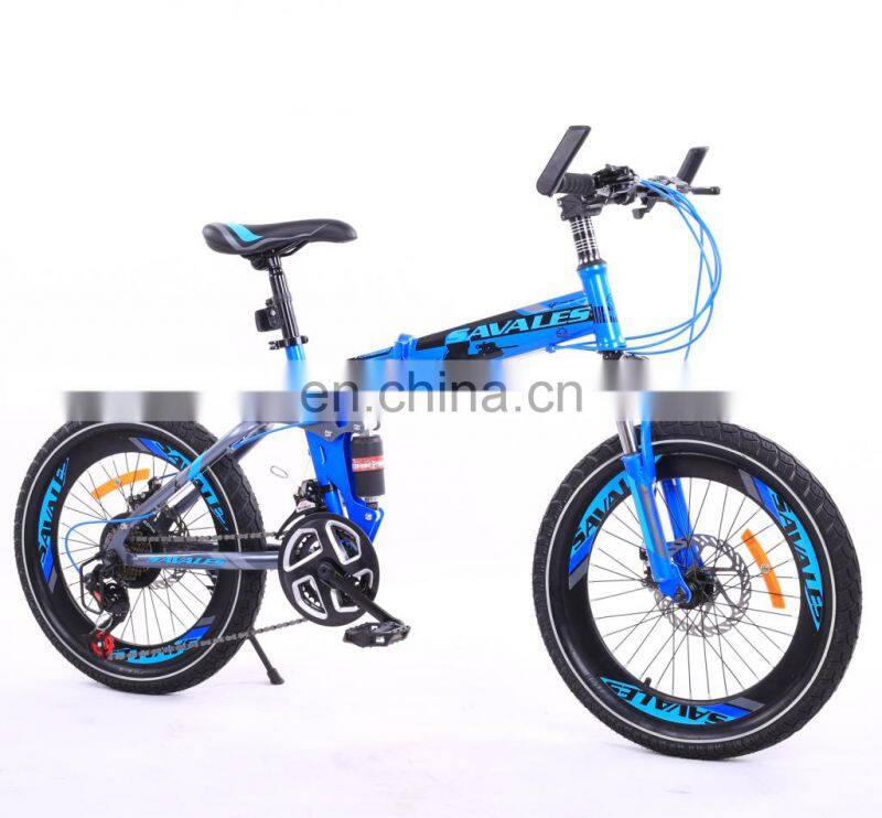 Good quality hot selling steel frame foldable 18 inch children bike with disc brake