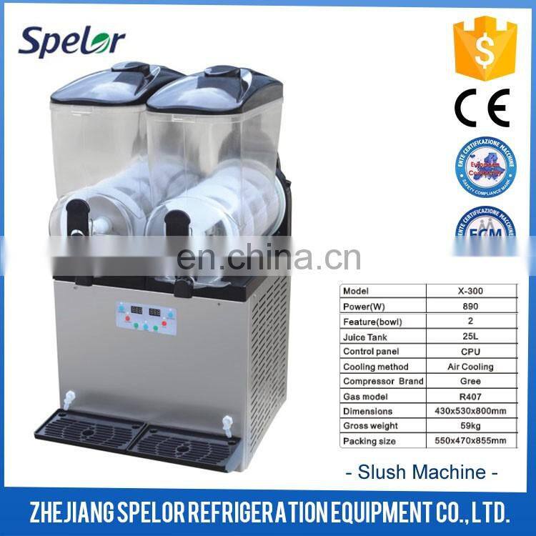 Spelor 890W Commercial Professional Making Ice Slush Machine For Sale