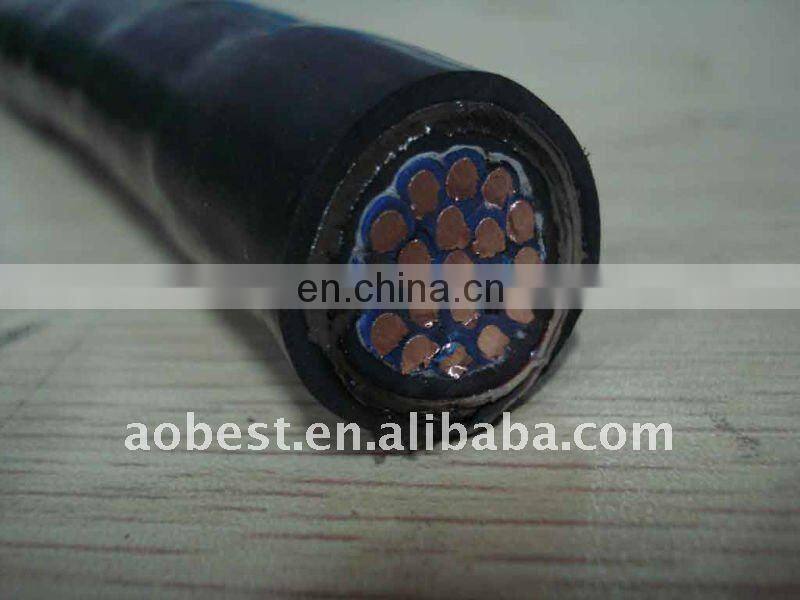 Golden supplier copper core instrument control cable