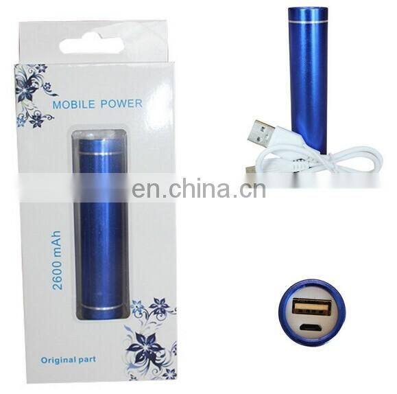 Top Selling Products Portable 2000mah Slim Power Bank power lipstick mini power recharger
