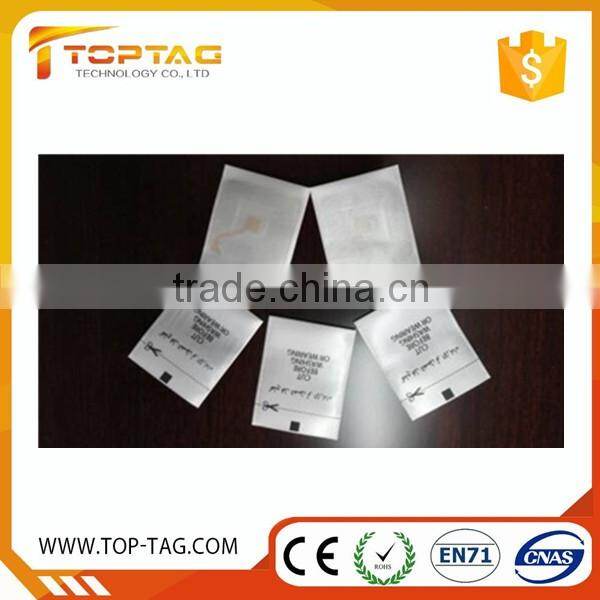 Long Range UHF Alien H3 Rfid Garment Tag For Clothing Management