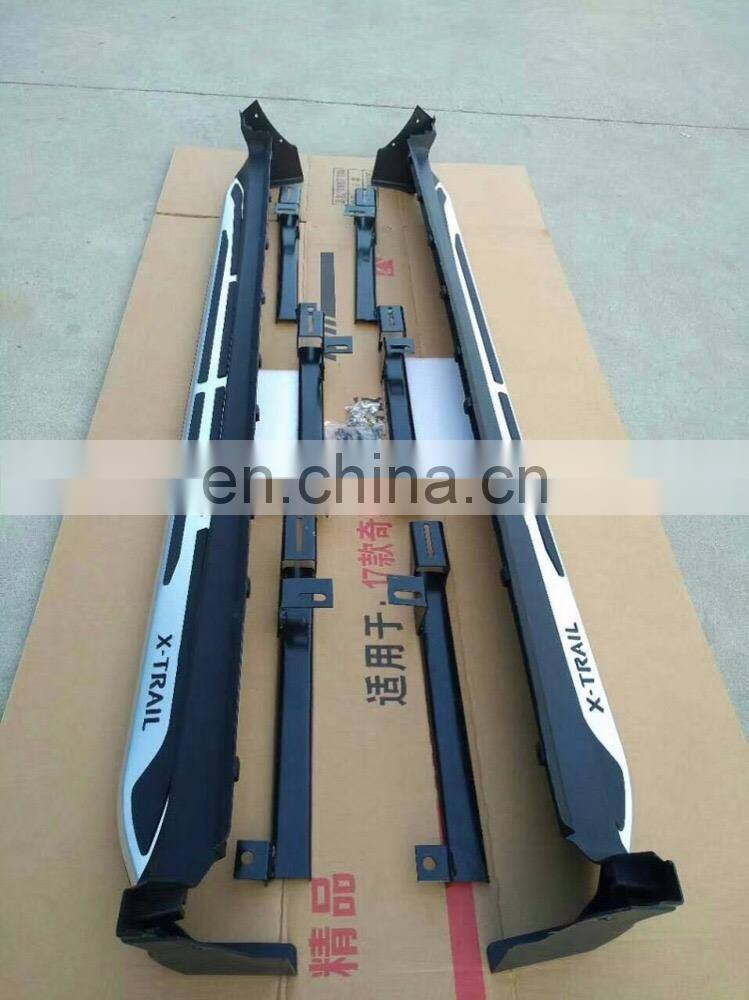 4X4 ALUMINUM ALLOY SIDE STEP BAR OEM aluminum running board  SUV  side step for car  FOR Nissan X-trail 2018