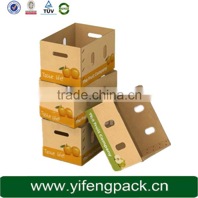 Big food packaging carton box, cake and fruit packaging paper storage box