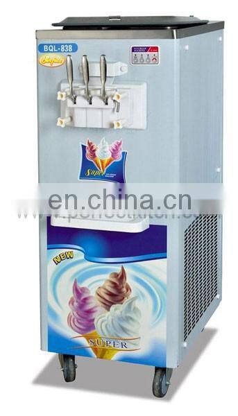 3 Flavors Soft Ice Cream Maker / Sofe Ice Cream Machine