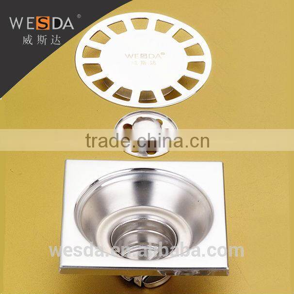 Wesda self-proclaimed high-grade stainless floor drain grate channel drain A16