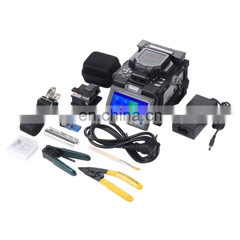 Fiber Optic Equipment Splicing Machine Fiber Optic Fusion Splicer with Auto Core Alignment