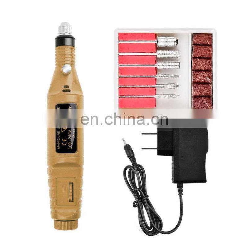 Hot Sell Japan Korea 0-20000RPM Portable 25000RPM Manicure Electric Nail Drill Machine Nail File Machine