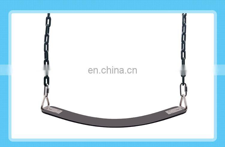 Children belt swing yellow replaceable indoor home swing