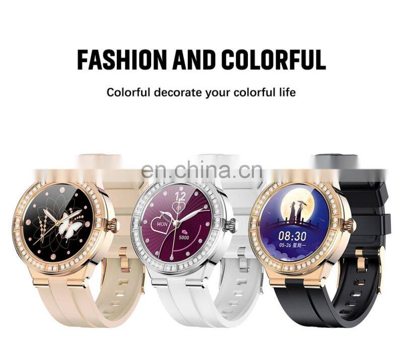 LIGE BW0323 Women Smartwatch For Android Ios Waterproof Heart Rate Fitness Wristwatch Exercise Smart Watch