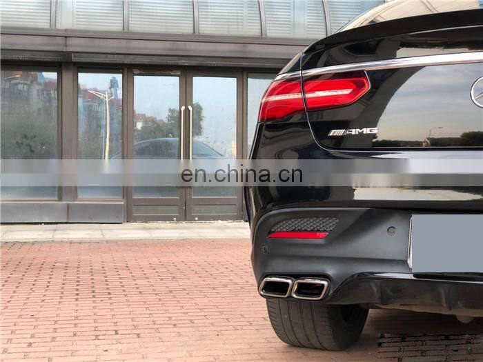 Runde GLE 63 AMG Rear Diffuser For Mercedes-Benz Gle 320 400 43 Coupe Upgrade GLE63 Rear Lip