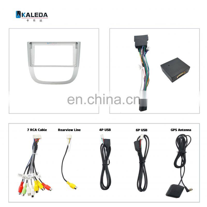KALEDA Frame Hight Quality Car Radio Cable Harness canbus Stereo Panel Installation Trim Kit Frame For 2066-2014 GL8