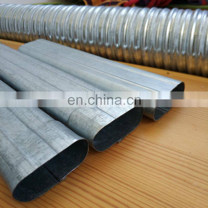 Simple innovative products Raw material galvanized steel strip 0.3mm-0.4mm thick auto wind duct making machine