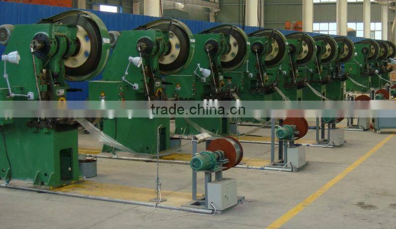 punching nickel foil for battery