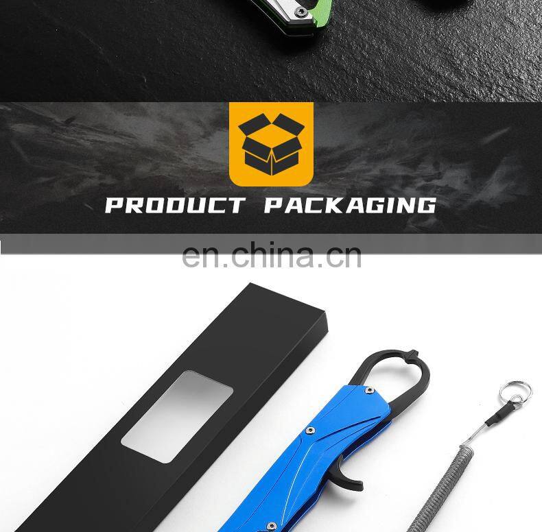 New outdoor fishing tackle gun type fish control pliers aluminum alloy luya fish mouth pliers