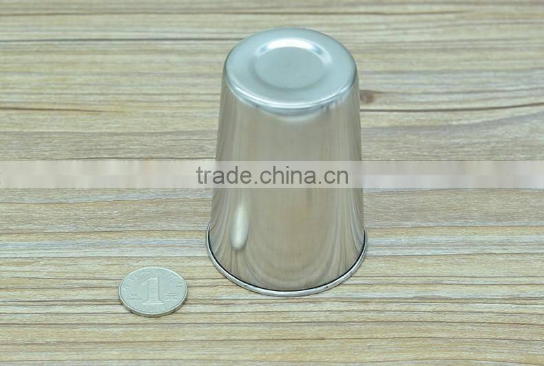 Stainless steel small beer cup beer tasting cups