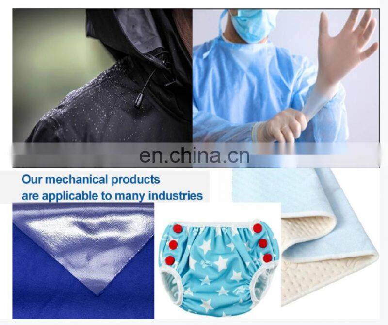 Automatic PUR Hot Melt Glue Functional Fabric Laminating Machine