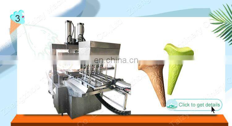 Suppliers waffle ice cream cone forming production line