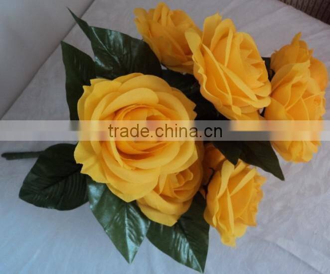 LS-007 artificial flower used for decoration(rose,peony,narcissus,clove)