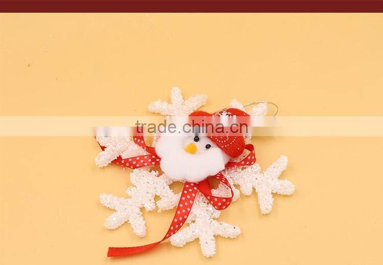 Wholesale 15 cm Christmas Tree Ornaments White Snowflake New Year Decoration Winter Wedding Decoration