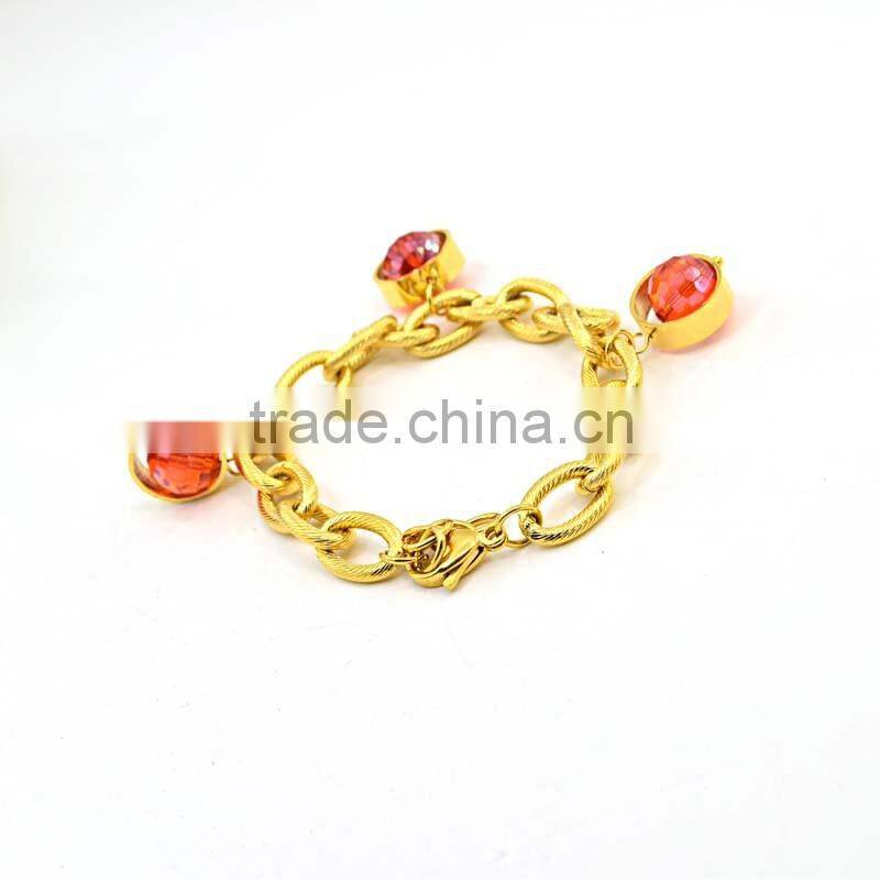 Latest Tops Designs Girls Steel Jewelry Bracelet Fashion