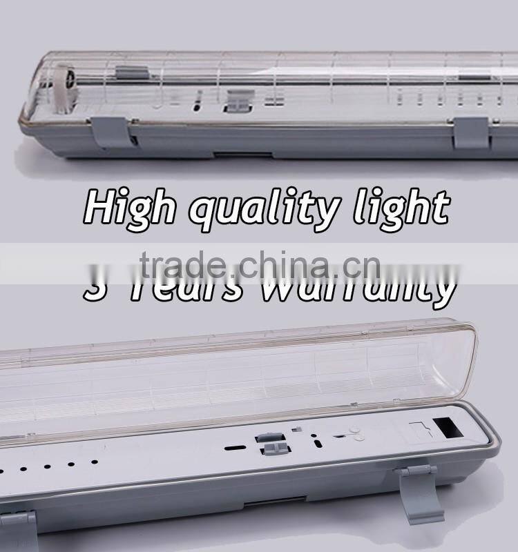 high quality new design warm cool 3years warranty IP65 decorative fluorescent light covers
