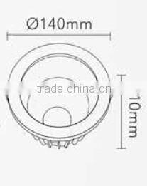AVT Hot sell Down light led Roud square 10W 20W 30W