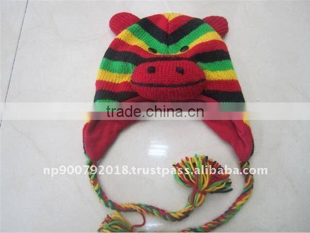 Sesame Streect Wool Children Hats