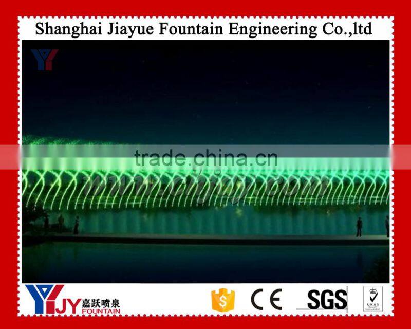 One-dimensional digital fountain nozzle