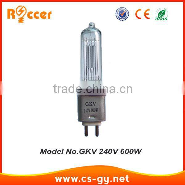 600w power bulb G9.5 230V 600W alibaba for dj bulb lamp GKV