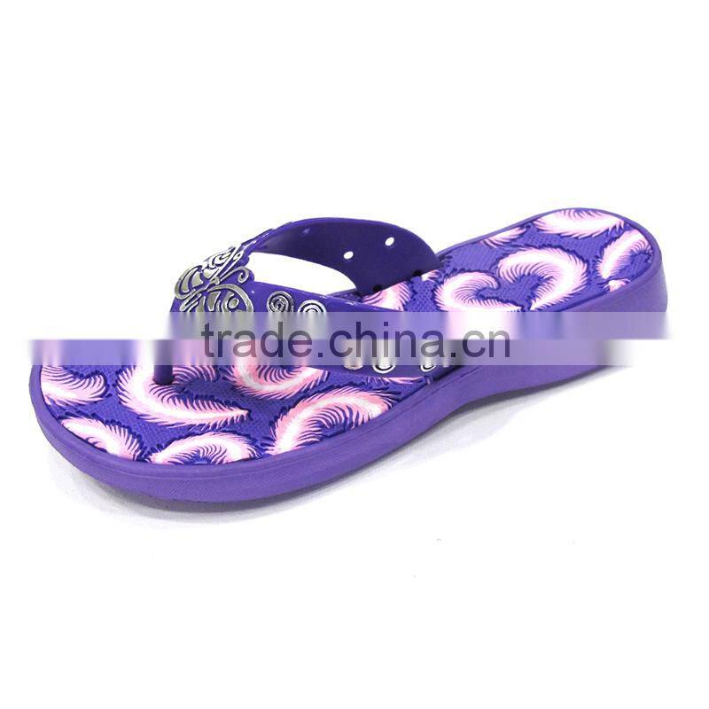 2015 women eva injection slipper flip flop