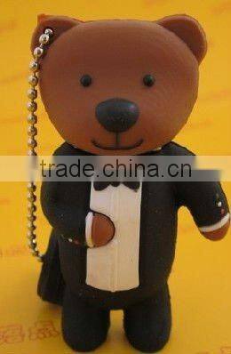 Personalized new design cartoon animal character usb flash drive