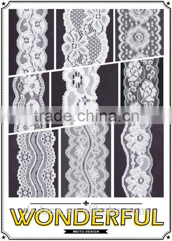 embroidery ivory cotton guipure lace fabric for garment accessories