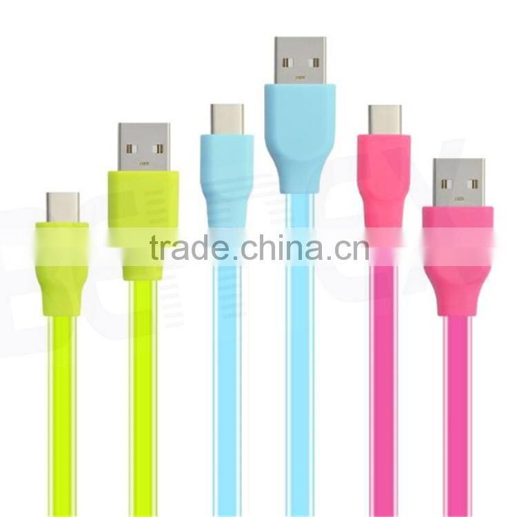 Flex 3.1 Type C USB Connector Cable for Macbook NOKIA N1 Letv Phone