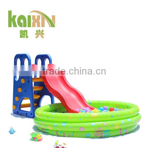 Interesting Children Indoor Plastic Slides With Ball Pool
