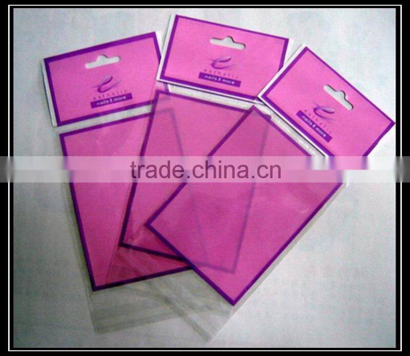 China Manufacturer Clear Resealable Opp Polypropylene Bag