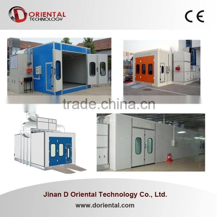 DOT-C1 CE Oil Burner Heating EPS/rock wool 12.5KW high insulated Car Spray Booth