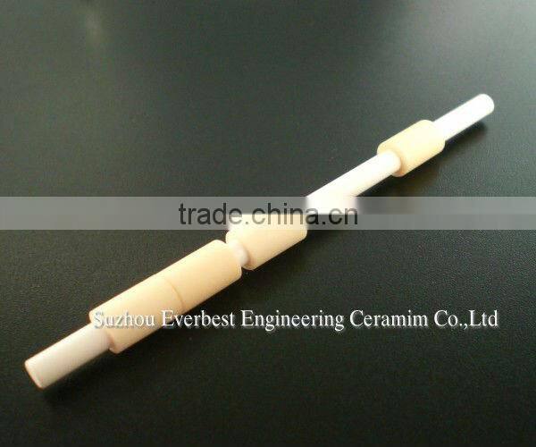 high polish with good density Alumina ceramic sleeve and shaft