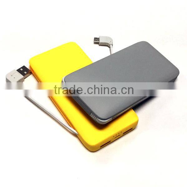 Promotional 4000mah power bank for Emergency phone charger factory price