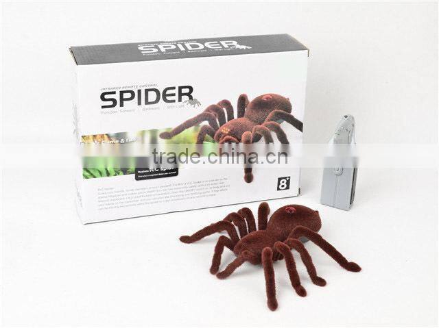 2 CH 11 inch realistic plastic animal toys spider toy for halloween