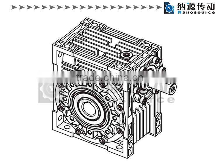 NRV 110 25:1 Gearboxes for Rotary Cultivators Motor Reducer