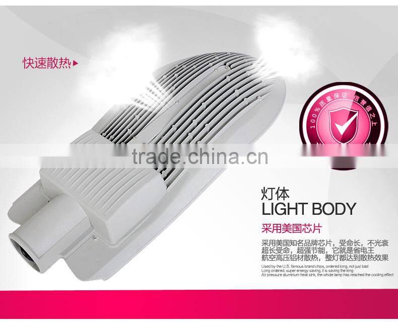 Snake Type LED Streetlights 60w 80w 100w PI65 LED Street Lights Garden Stadium Lights Factory Lamp