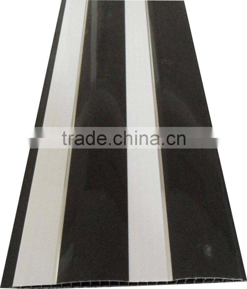 Arc style plastic ceiling panel, Size 9mm thickness, 20cm width S306