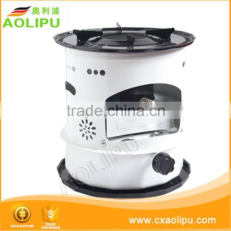 Cooking and heating kerosene stove and camping stove