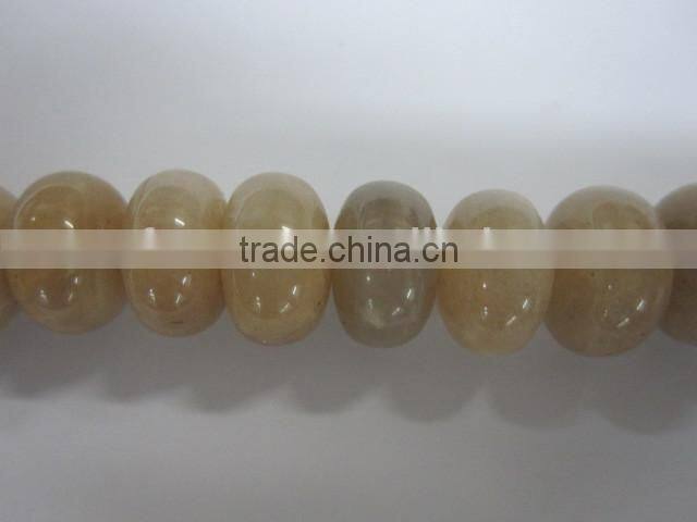 Natural red grey agate roundel bead mineral gemstone for jewelry making