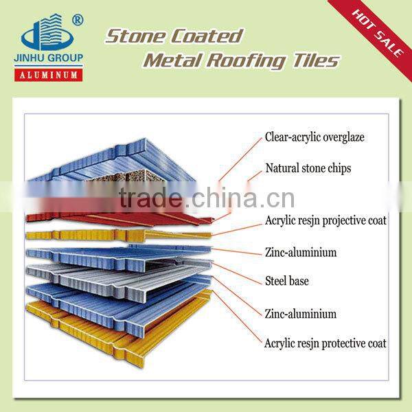smoky gray bond/classic/wood / shingle classic tile Stone Coated metal Roofing Tiles