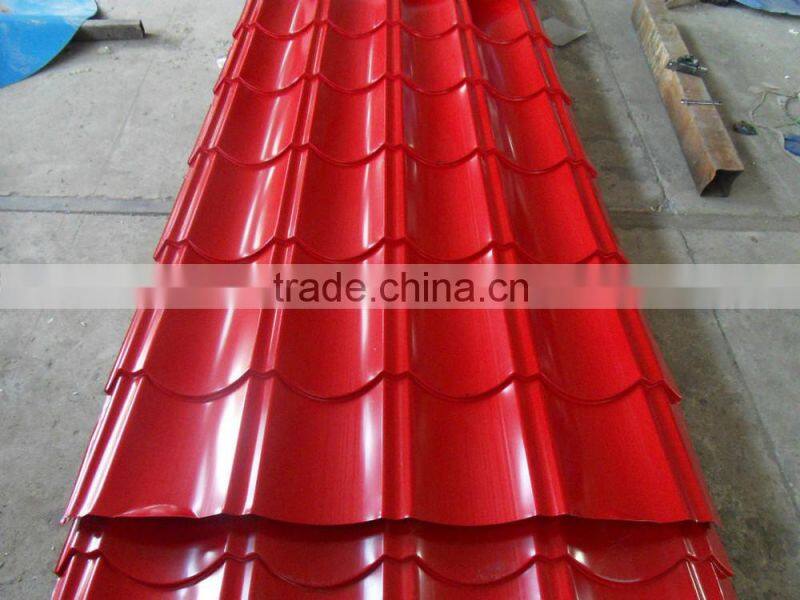 prepainted galvanized steel zinc roof sheet price