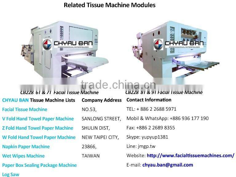 Latest 6 Lane Embossed Paper Facial Tissue Converting Machine